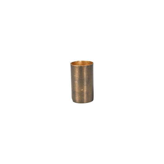 Speedtsberg lille cylinderformet lysestage med magnet i messingfarvet metal